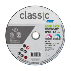 DISCO CORTE 180X1,6X22,22 AR101 CLASSIC BASIC