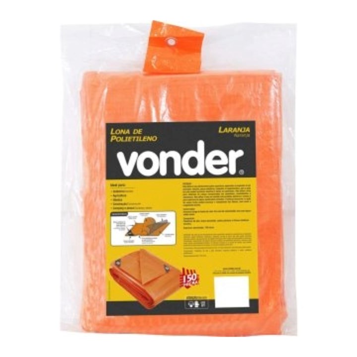LONA LR POLIETILENO 15X10M VONDER | Abrafer