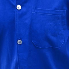 CAMISA BRIM MG LONGA AZ ROYAL T/EXGG CONFIO