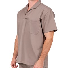 CAMISA CZ FECHADA BRIM MANGA CURTA T. P CONFIO