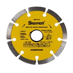 DISCO DIAMANTADO 110 SEGMENTADO STARRETT