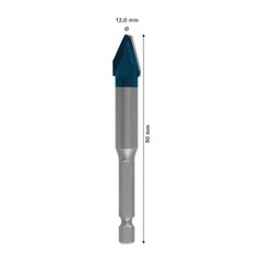 BROCA PORCELANATO 12MM EXPERT HEX-9 BOSCH