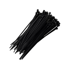 ABRACADEIRA NY PRETA 280X3,6MM PCT100 FERTAK