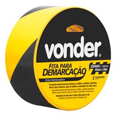FITA DEMARCACAO SOLO 48MM X 30M AM/PT VONDER