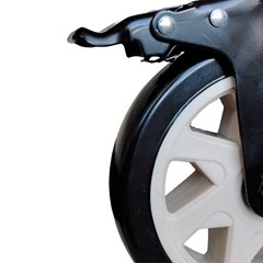 RODIZIO GIR 100MM ESPIGA C/ FREIO COLSON