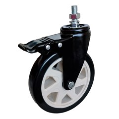 RODIZIO PT GIR 75MM ESPIGA C/ FREIO COLSON