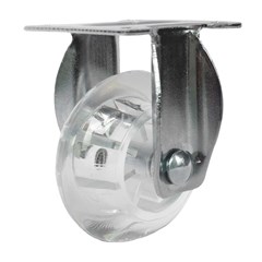 RODIZIO GEL PU FIXO 50MM PLACA C/ COLSON