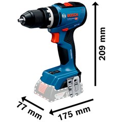 PARAF/FURAD IMPAC GSB 18V-65 2BAT + MALETA BOSCH