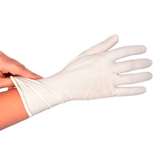 LUVA LATEX DESC C/PO CX100 DK T/G CA CA 44157