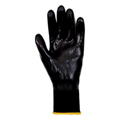 LUVA NITRILICA PT ANTI-DERRAPANTE T.7 CA 25280