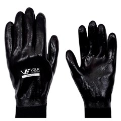 LUVA NITRILICA PT ANTI-DERRAPANTE T.7 CA 25280