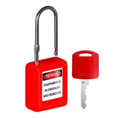 CADEADO BLOQ PL HASTE CRO 38MM 1CH VM TAGOUT
