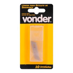 LAMINA ESTILETE 9MM PCT C/10UN NOVE54