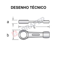 CHAVE ESTRELA DE BATER 306-2.3/8
