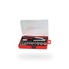 JG SOQUETE+BITS 25PC 200-25 1/4 ROBUST